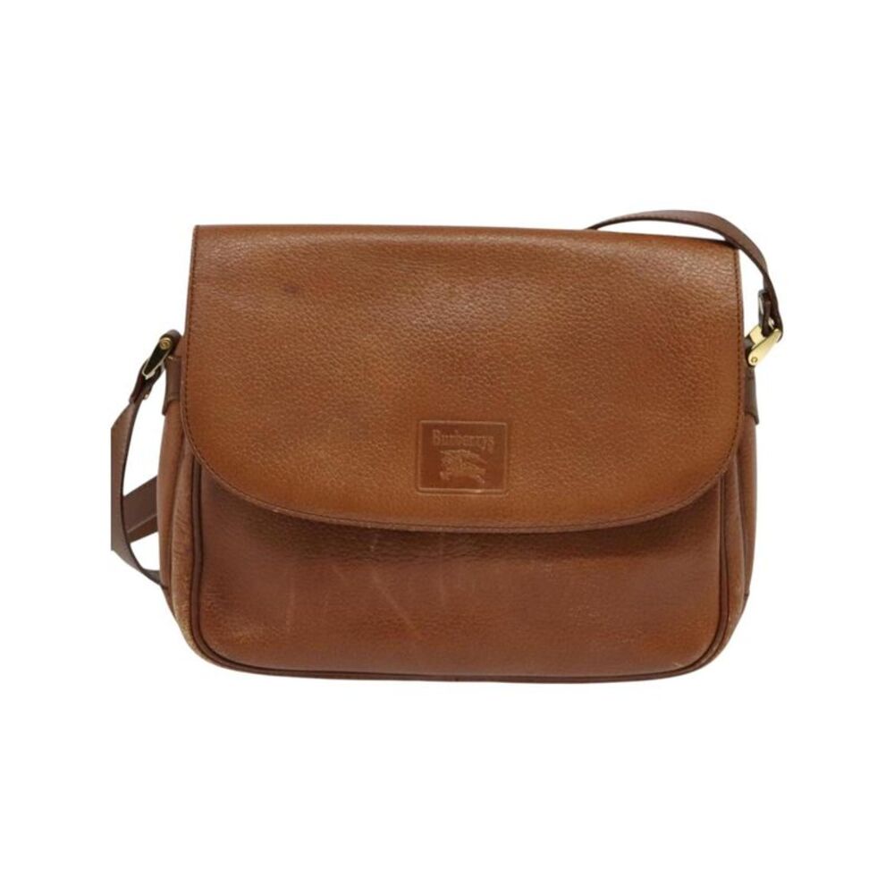 Pre Loved Burberry Women Brown Shoulder Bags - Picture 2 of 8